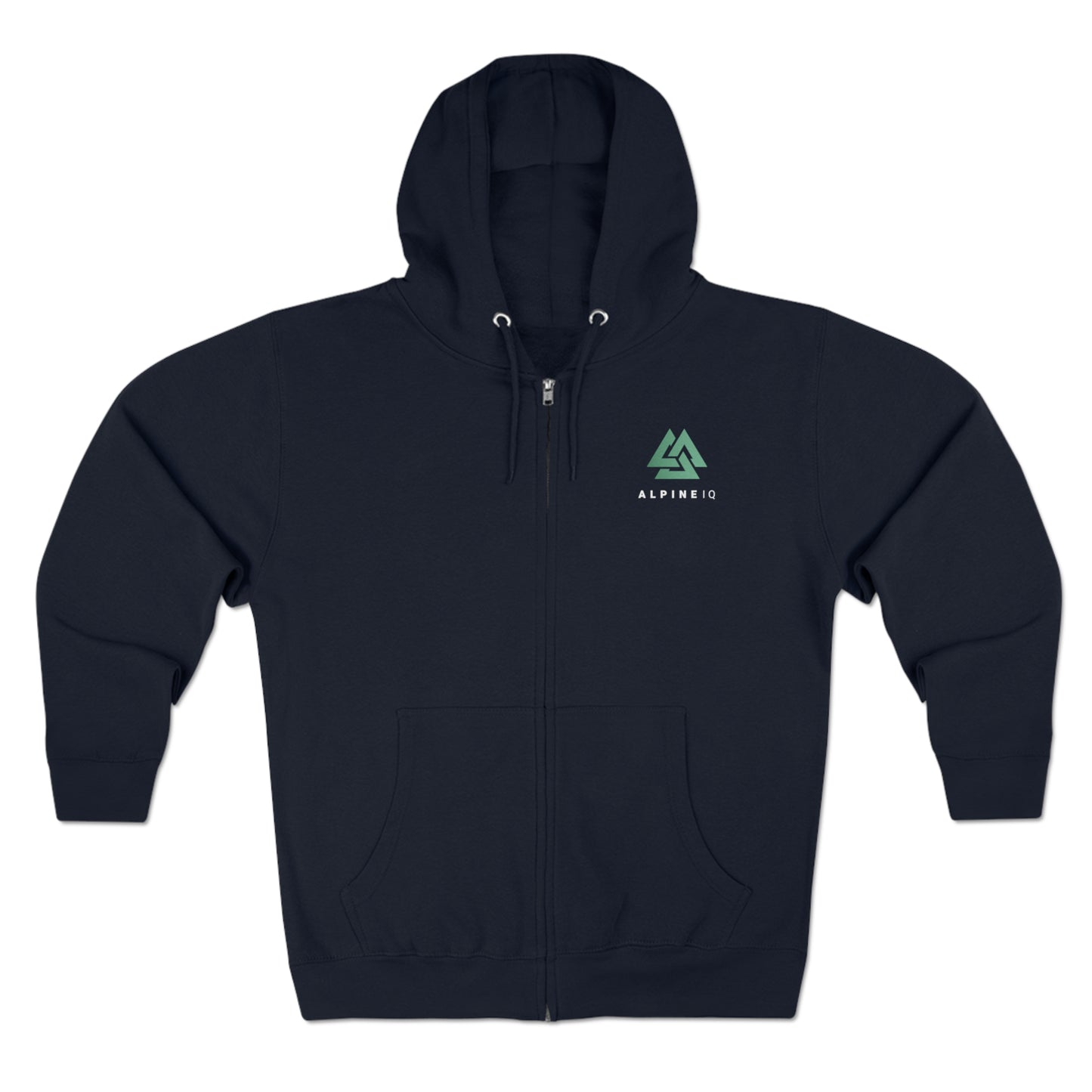 Alpine IQ Premium Full Zip Hoodie - Navy