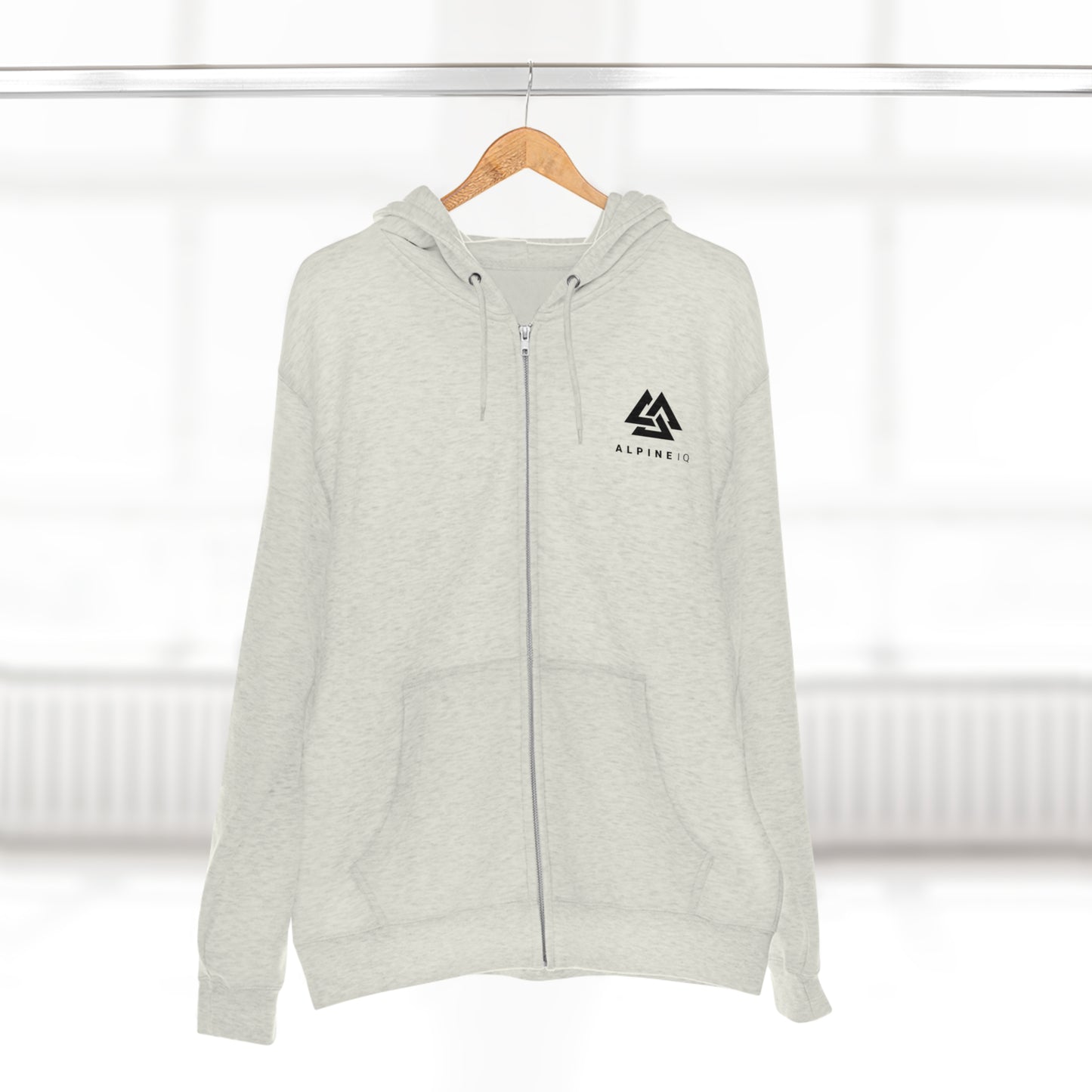 Alpine IQ Premium Full Zip Hoodie - Navy