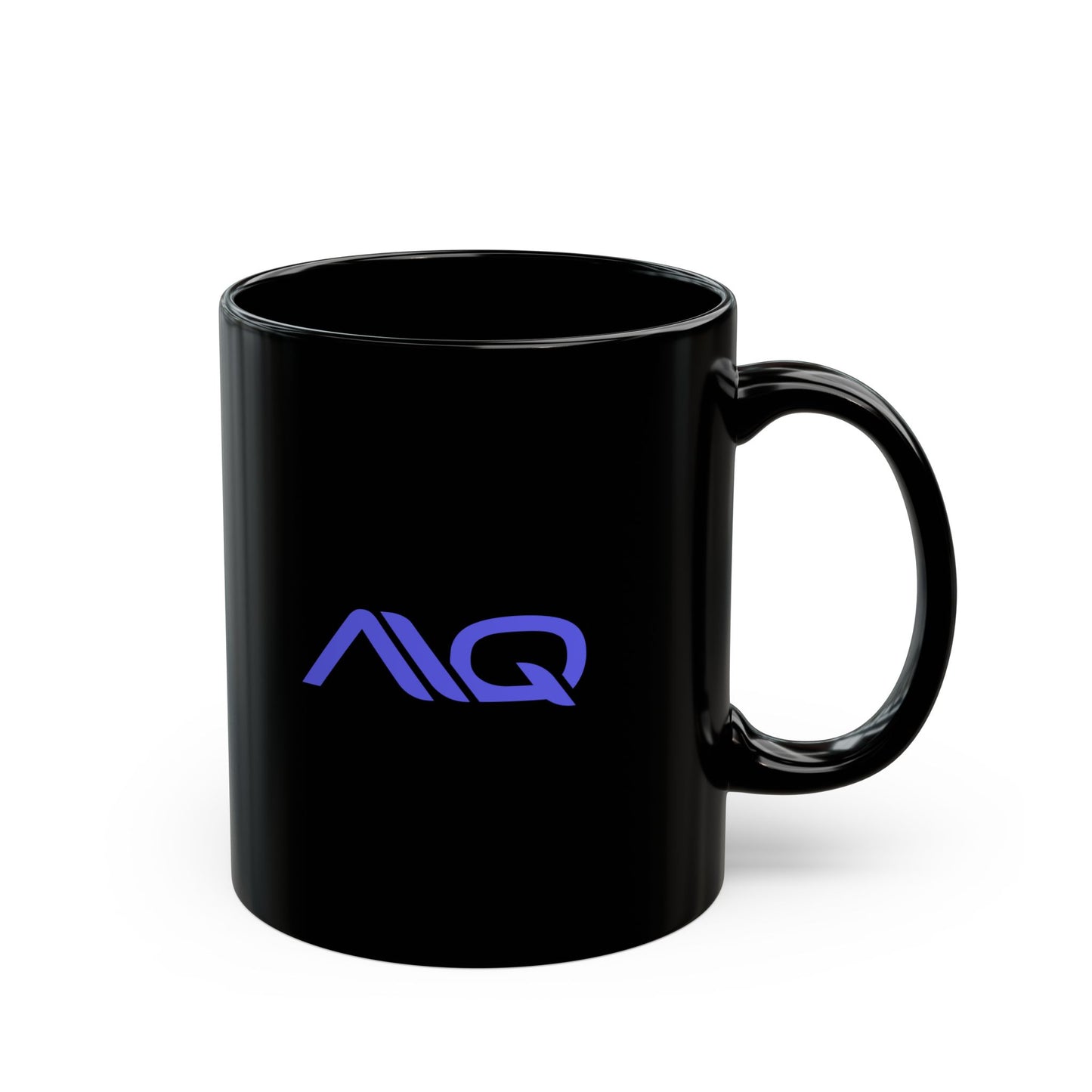 AIQ Logo 2024 Black Coffee Mug