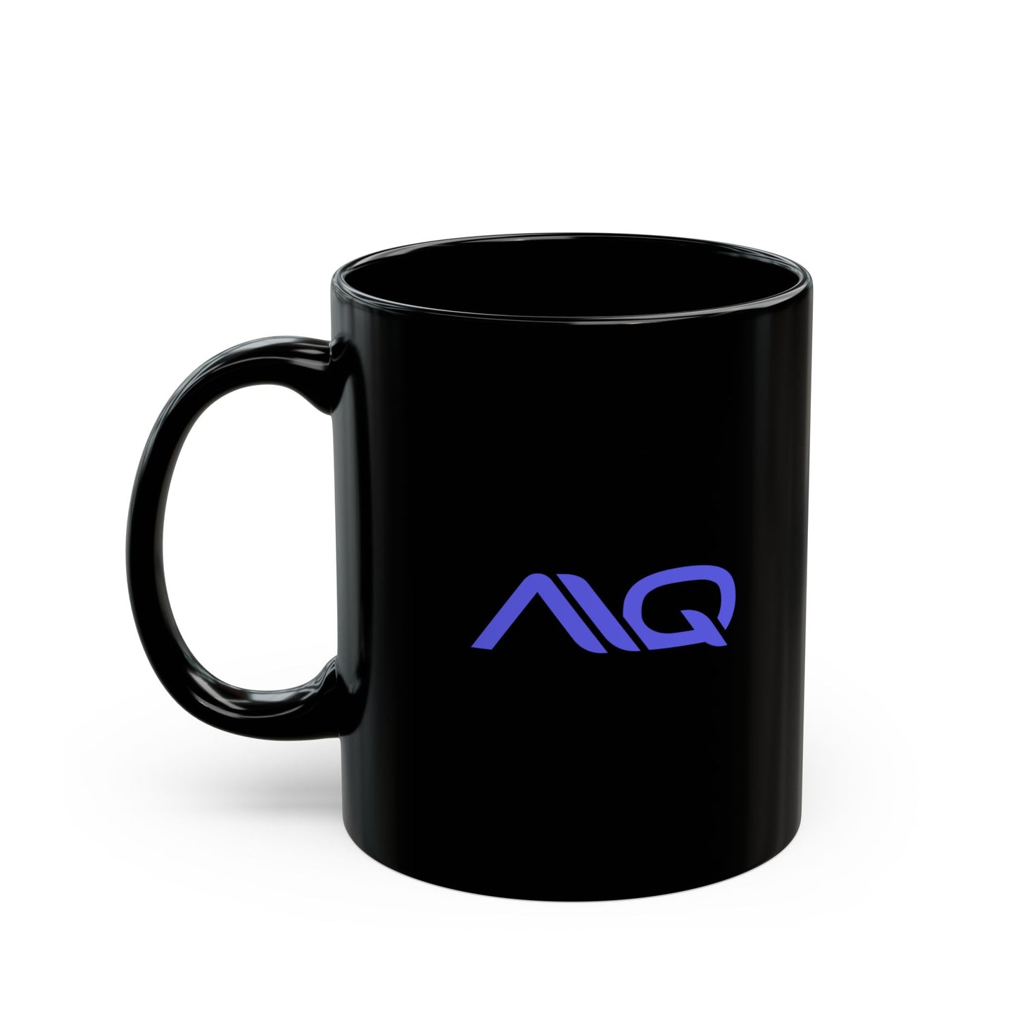 AIQ Logo 2024 Black Coffee Mug