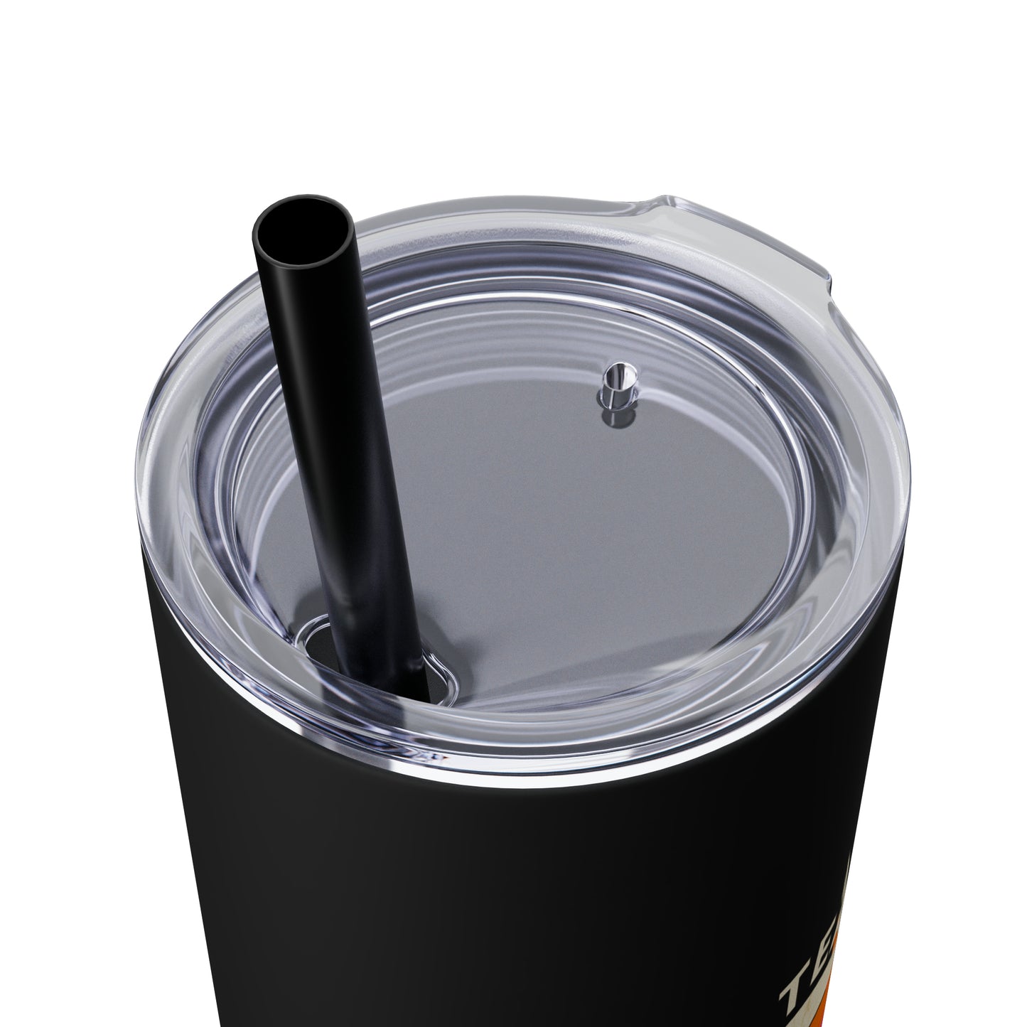 3K team collection - Skinny Tumbler with Straw