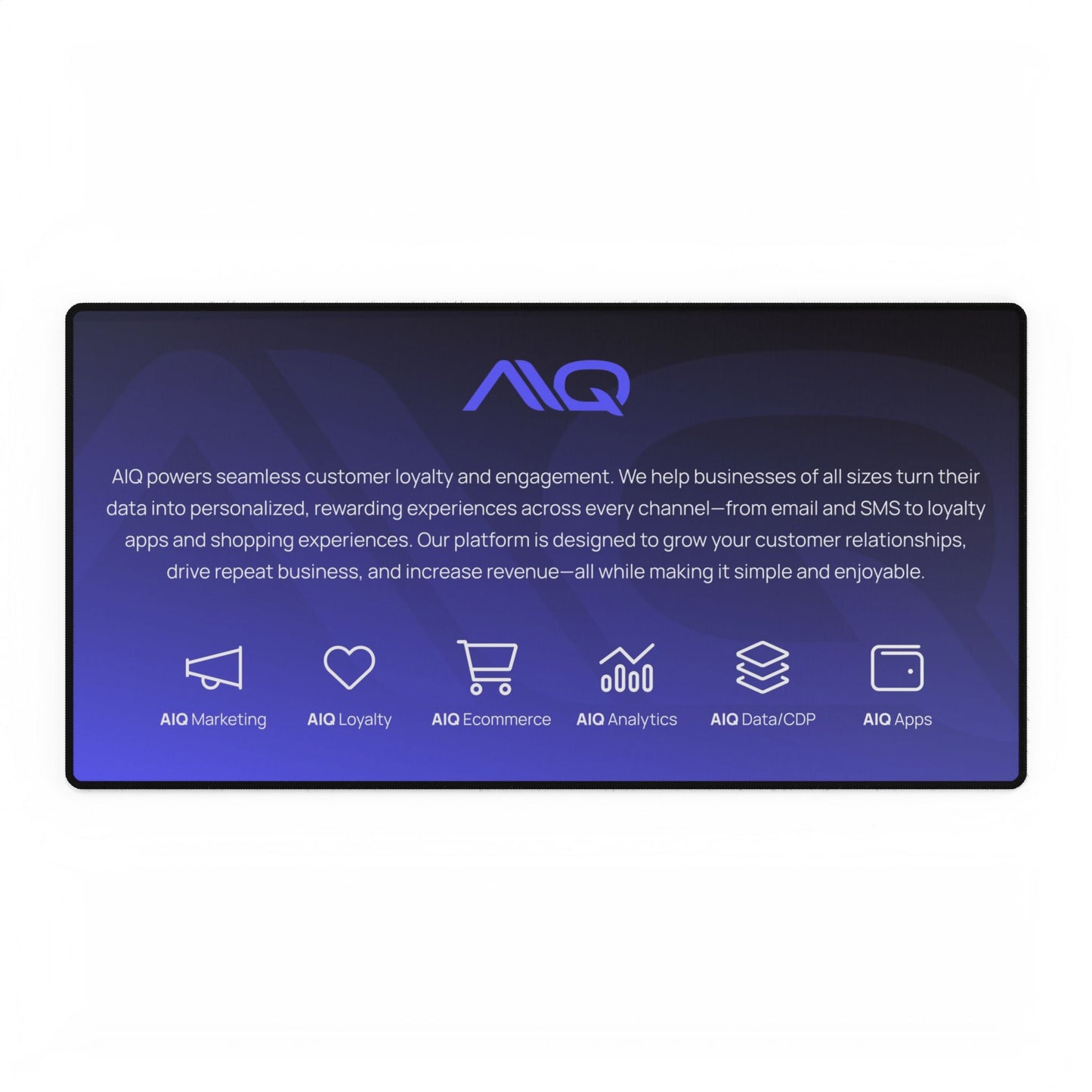 AIQ Desk Mat