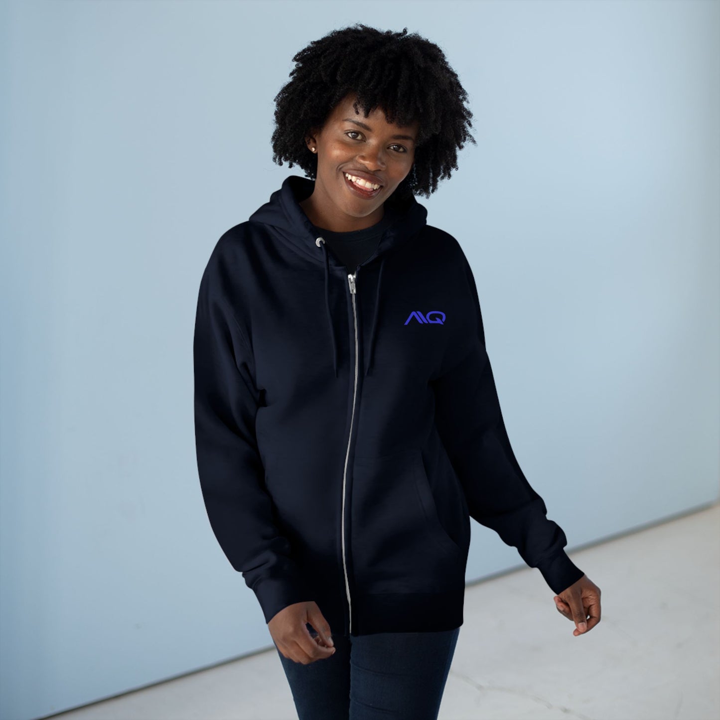 AIQ Logo 2024 Premium Full Zip Hoodie