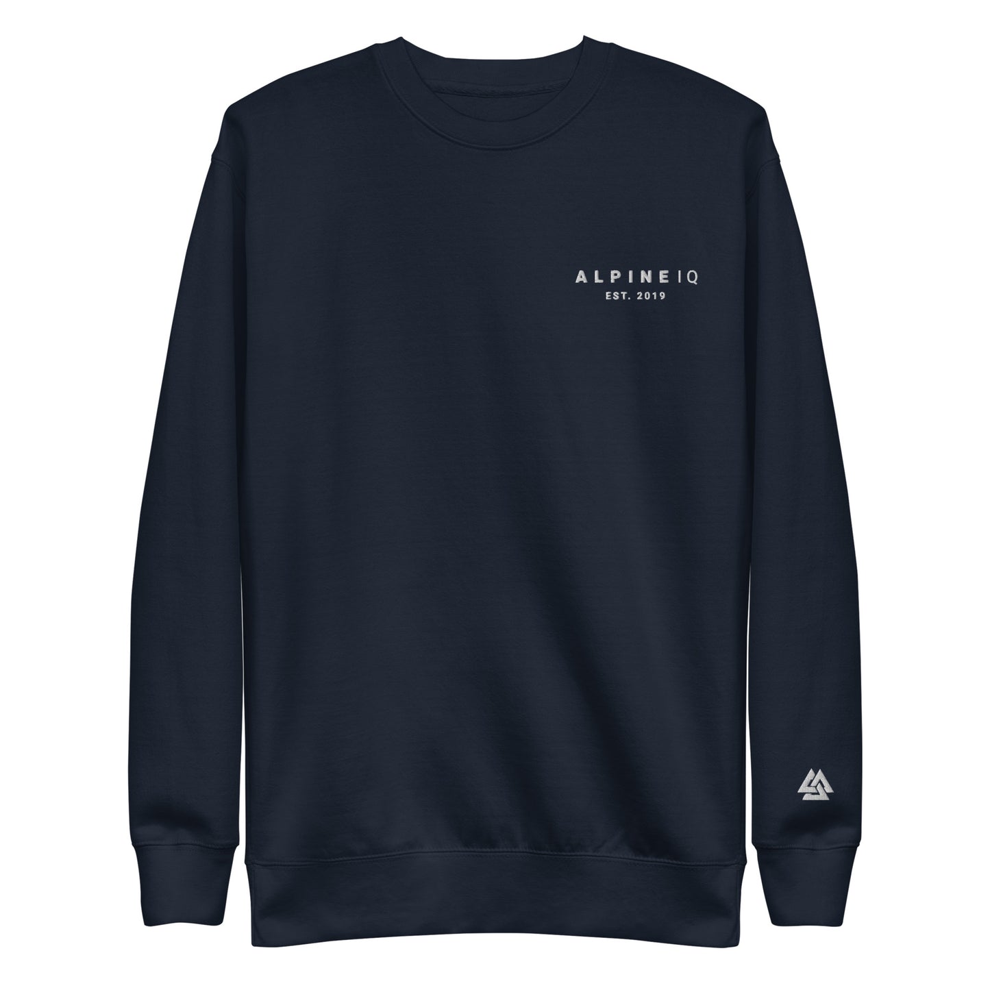 Alpine IQ Dark Embroidered Crew Neck