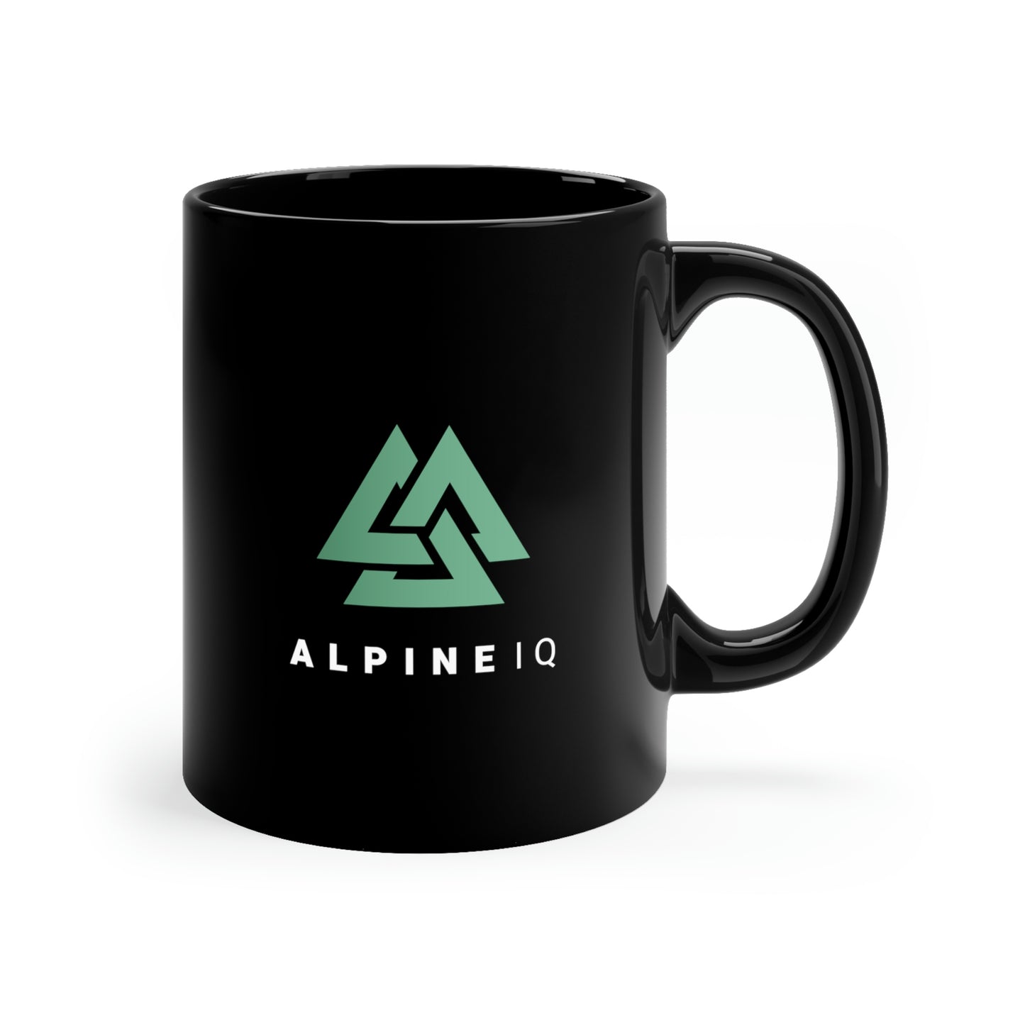 Alpine IQ Original Black Coffee Mug