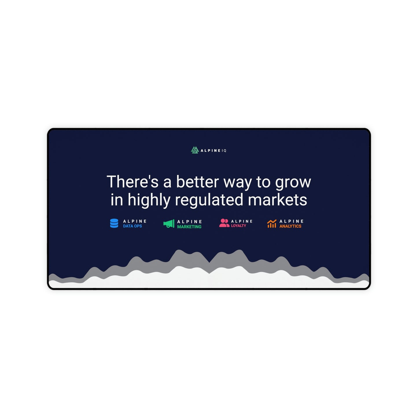 Alpine IQ Desk Mat