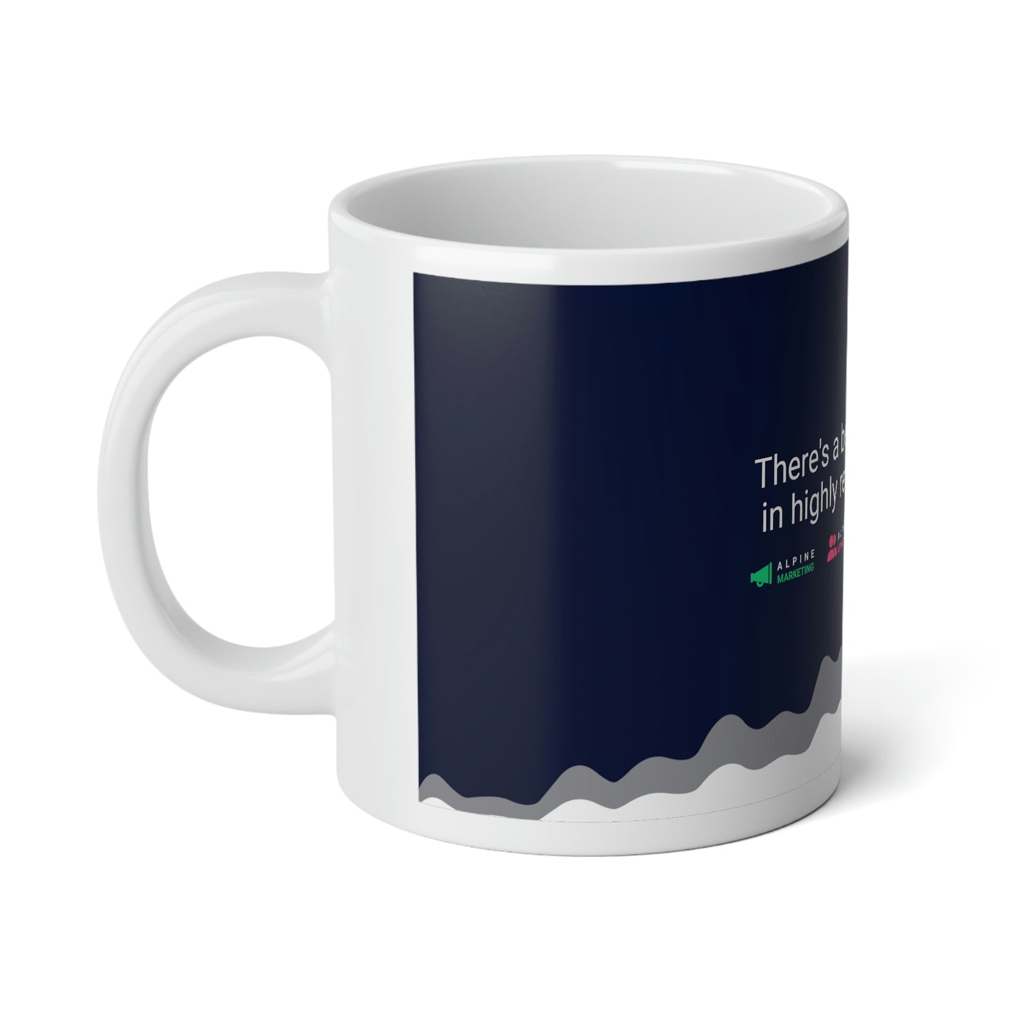 Alpine IQ Navy Coffee Mug