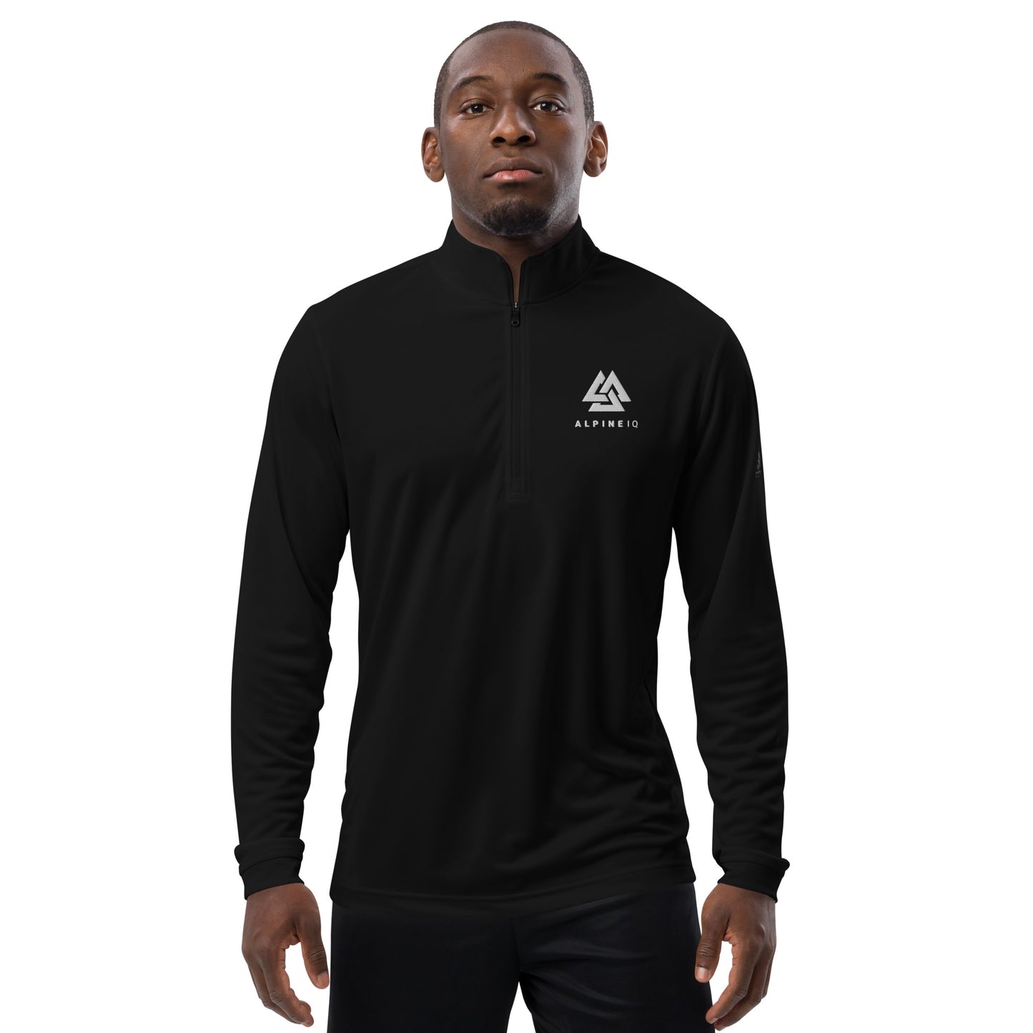 Alpine IQ Mens Addidas Quarter zip pullover