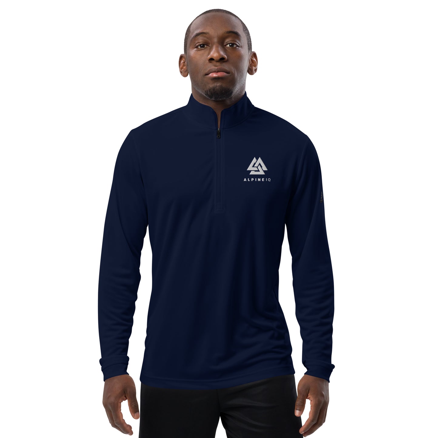 Alpine IQ Mens Addidas Quarter zip pullover