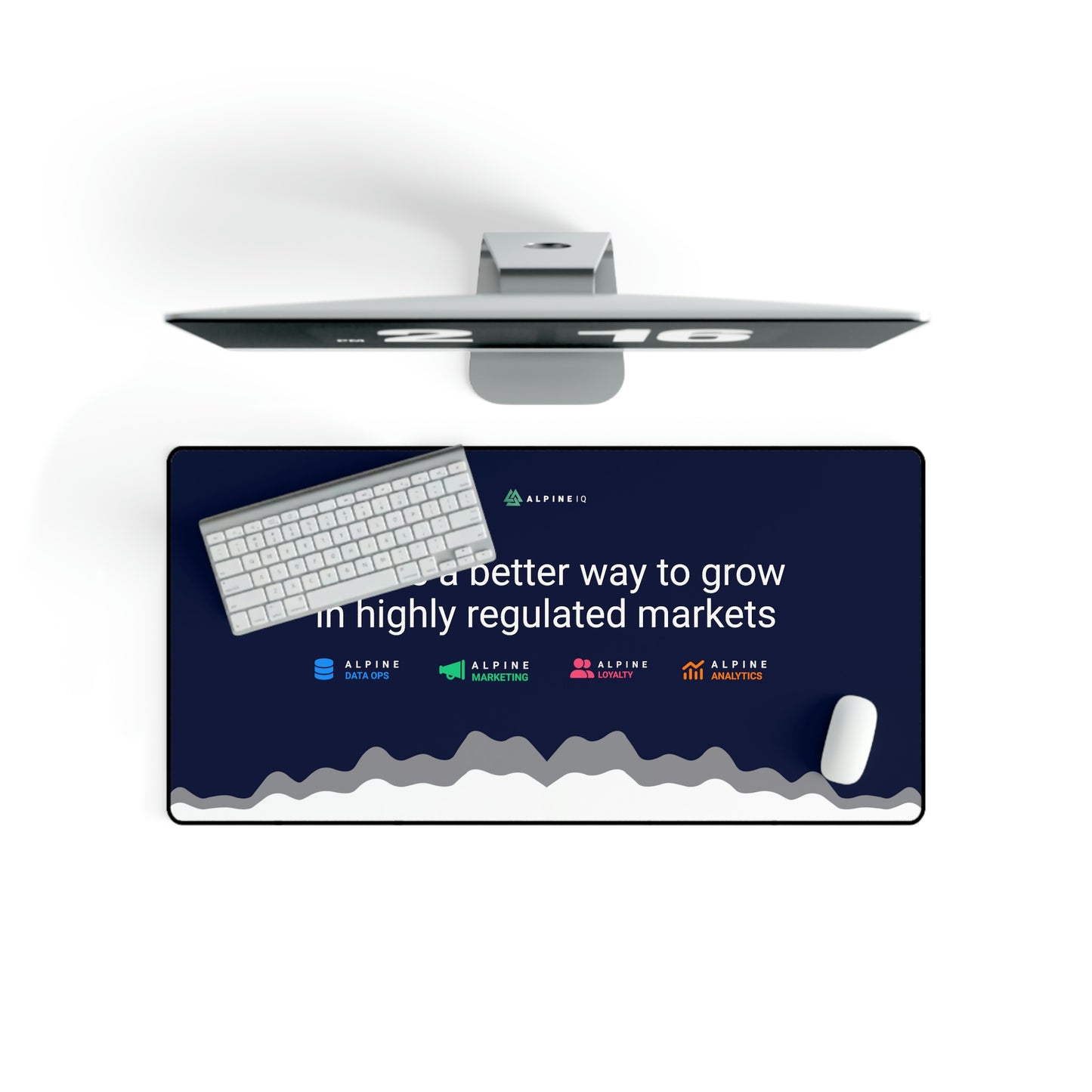 Alpine IQ Desk Mat