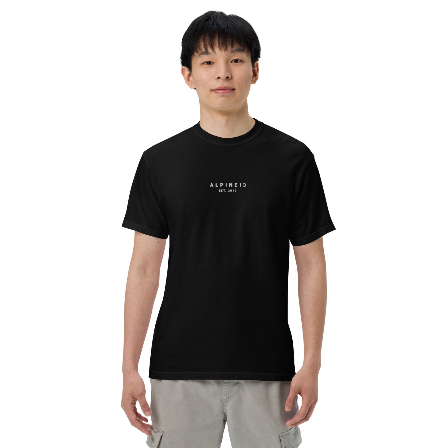 Alpine IQ Embroidered T-Shirt - Heavy Weight