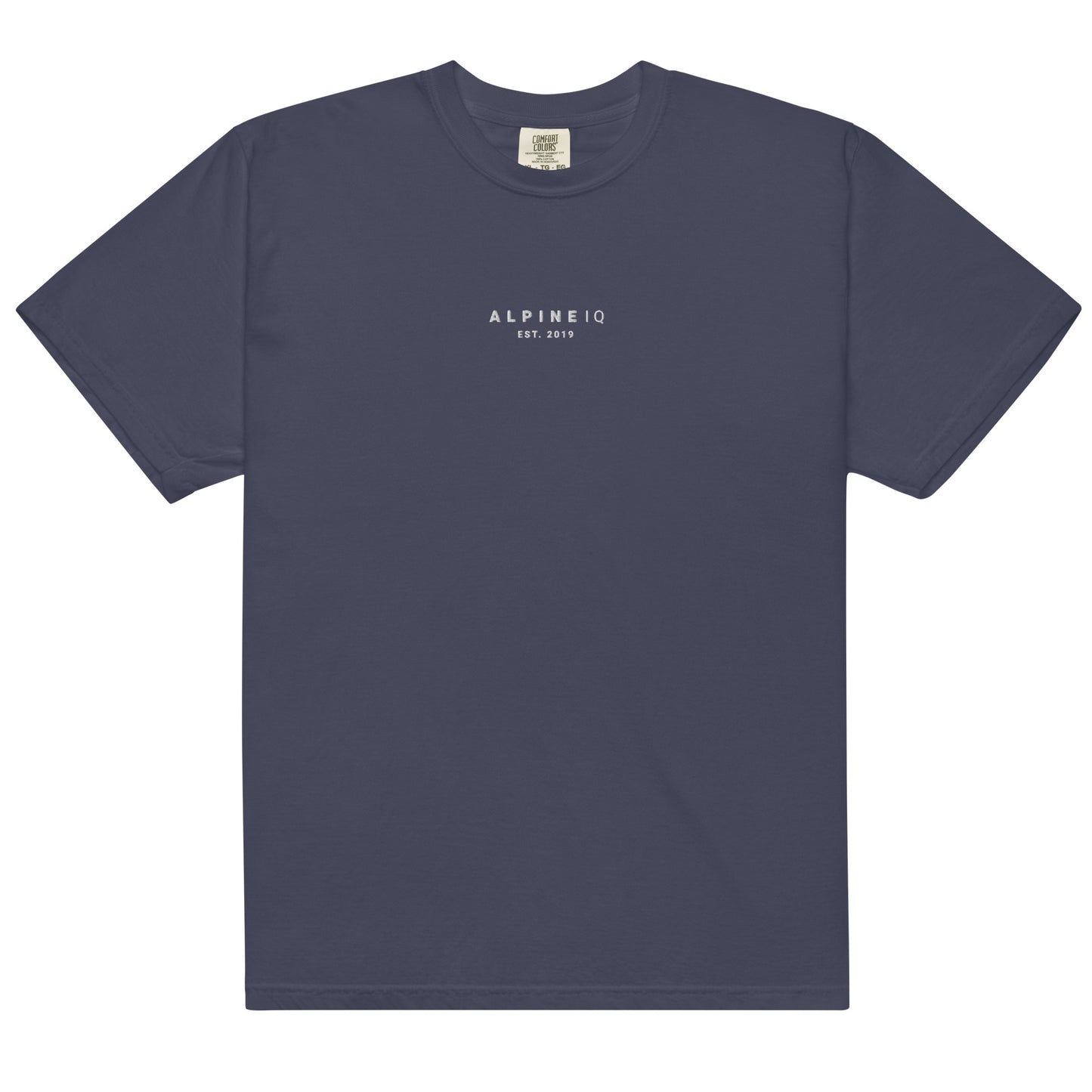 Alpine IQ Embroidered T-Shirt - Heavy Weight