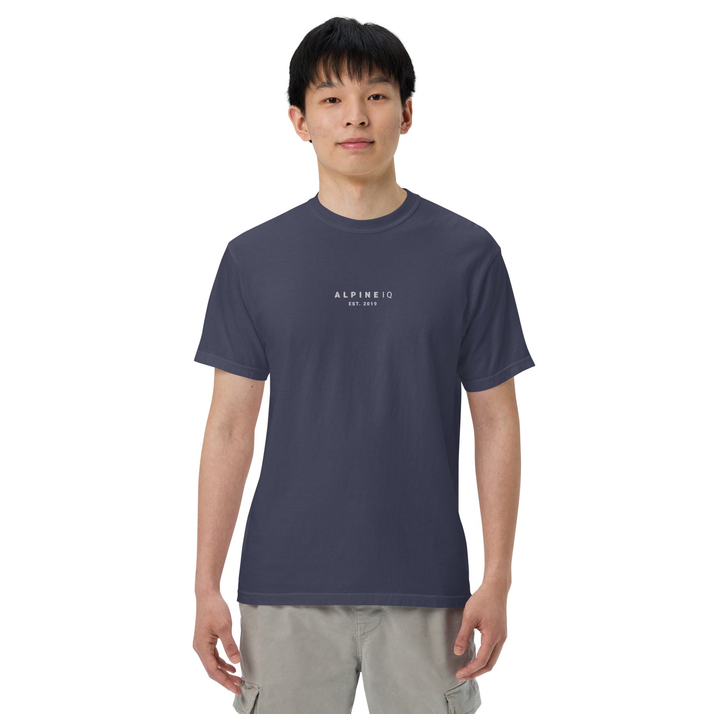 Alpine IQ Embroidered T-Shirt - Heavy Weight