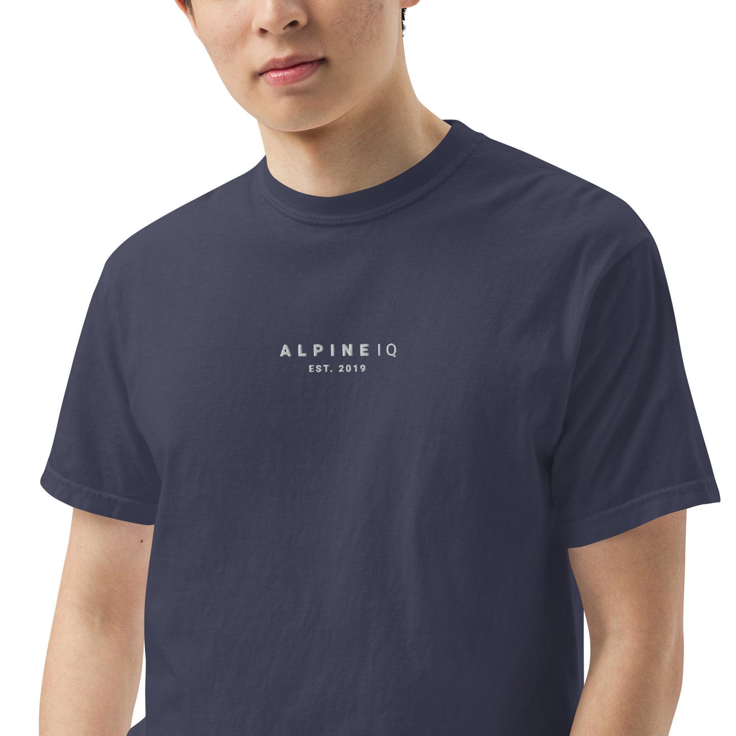 Alpine IQ Embroidered T-Shirt - Heavy Weight