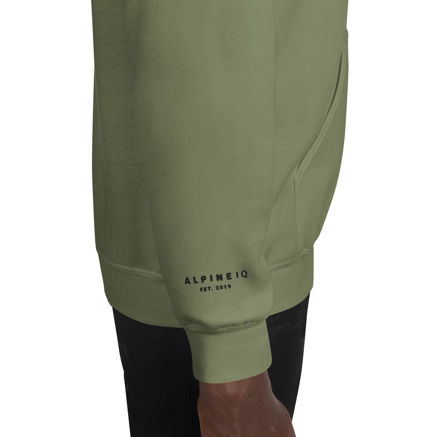Alpine IQ Olive Hoodie
