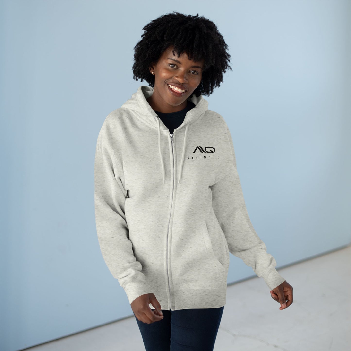 AIQ Logo 2024 Premium Full Zip Hoodie