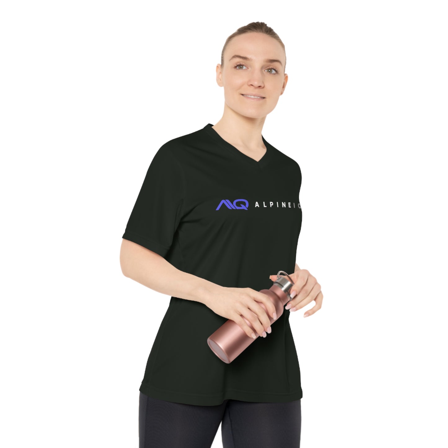 Women's AIQ Performance V-Neck T-Shirt