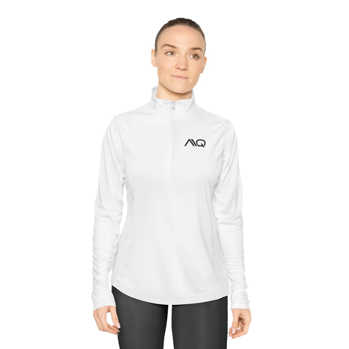 Women's AIQ Logo Quarter-Zip Pullover