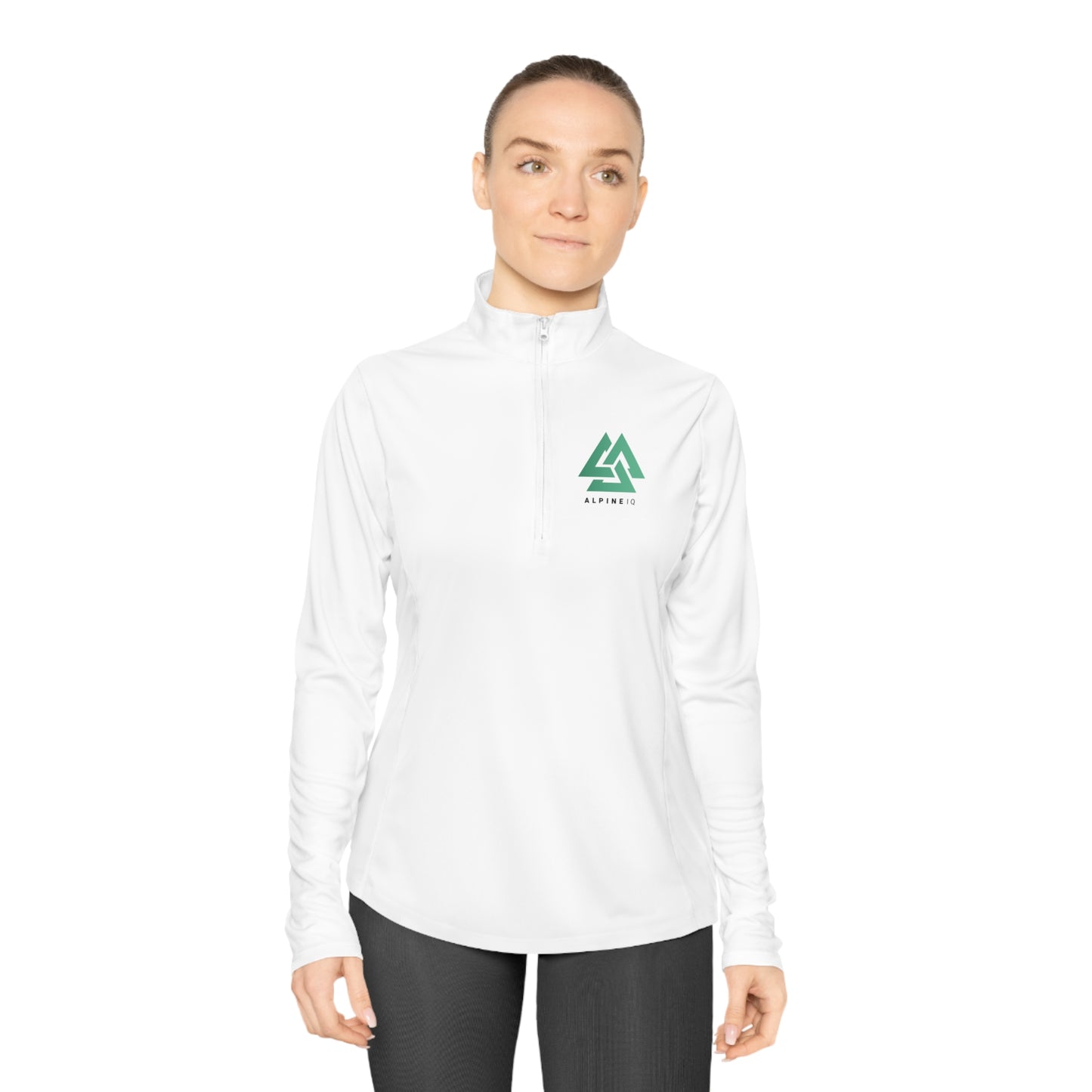 Women's AIQ Logo Quarter-Zip Pullover