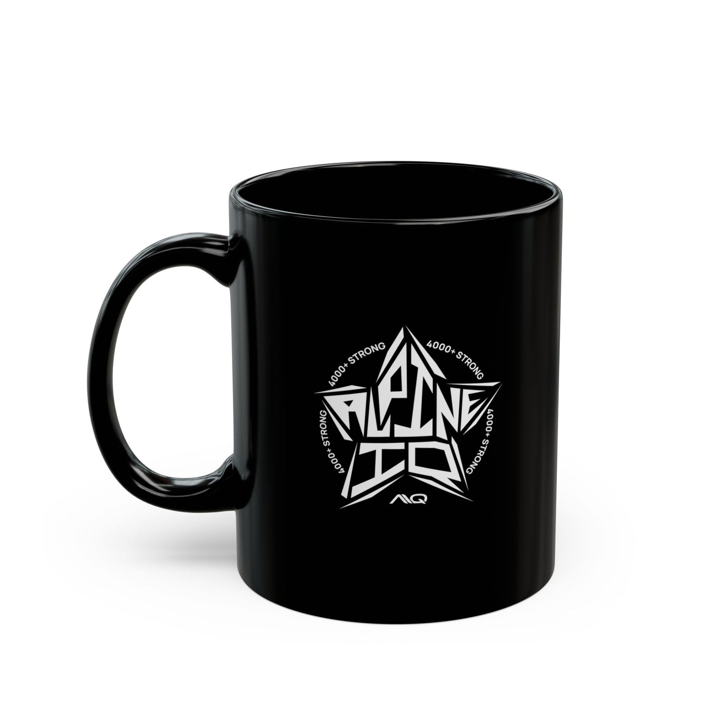 4K Team Collection - Star Logo Black Coffee Mug