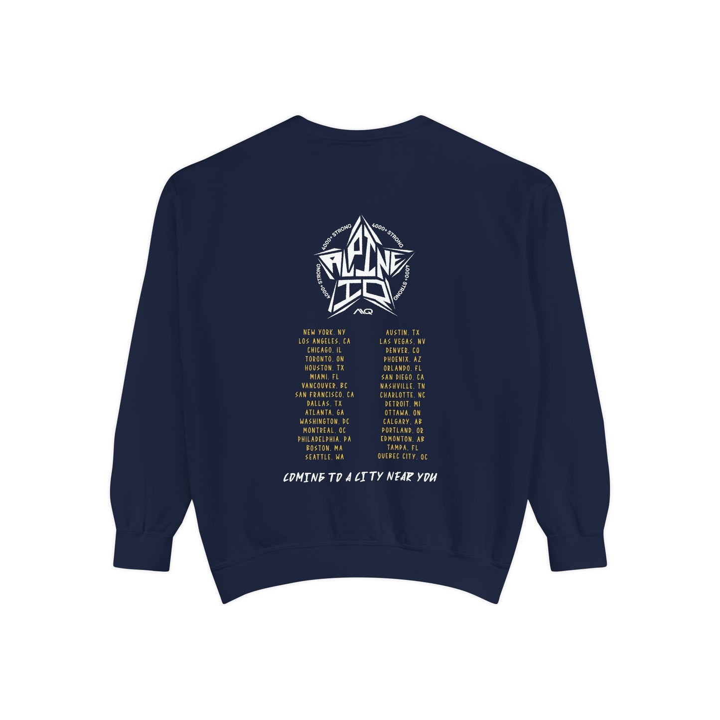 4K Team Collection - Concert Tour Crew Neck