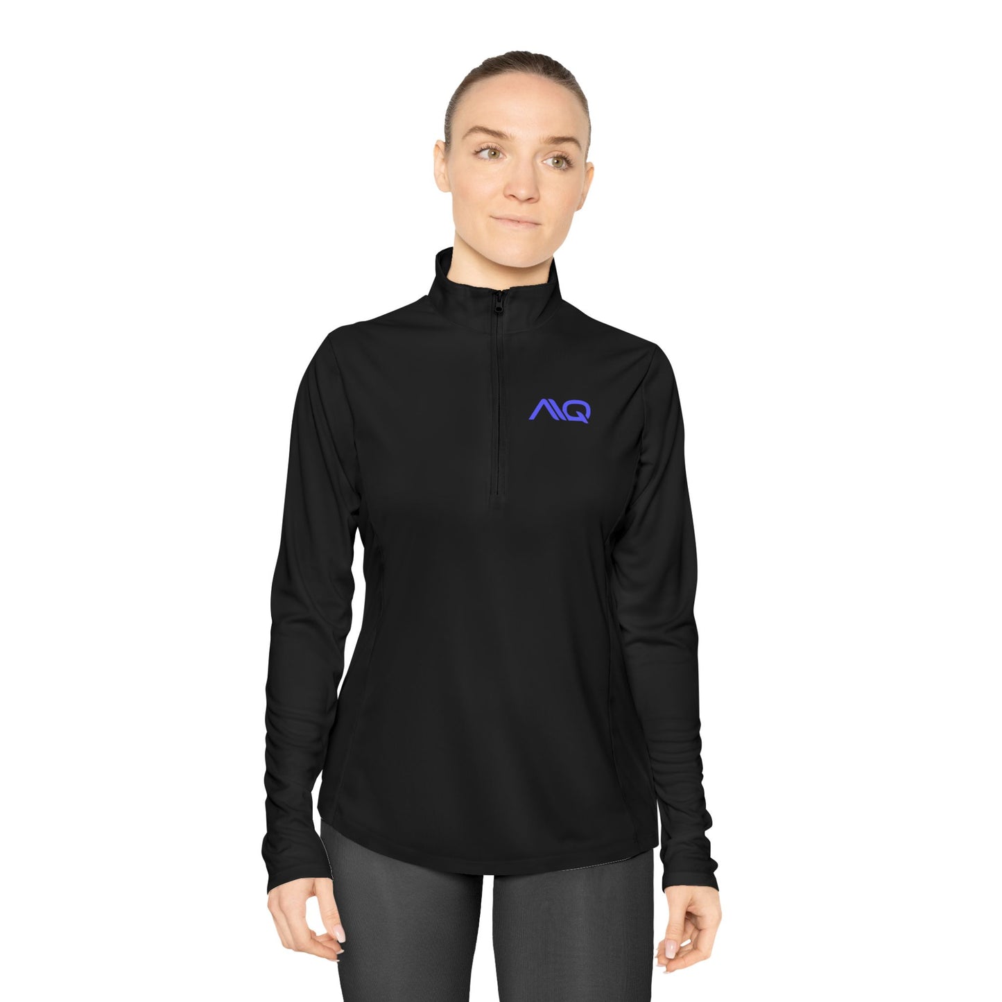 Women's AIQ Logo Quarter-Zip Pullover