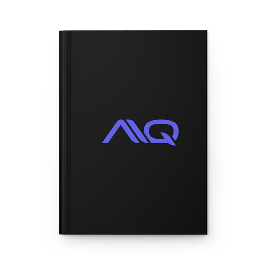 Sleek Black Hardcover Journal | Minimalist Design, Notebook, Diary, Gift for Students, Writers, Creative Minds