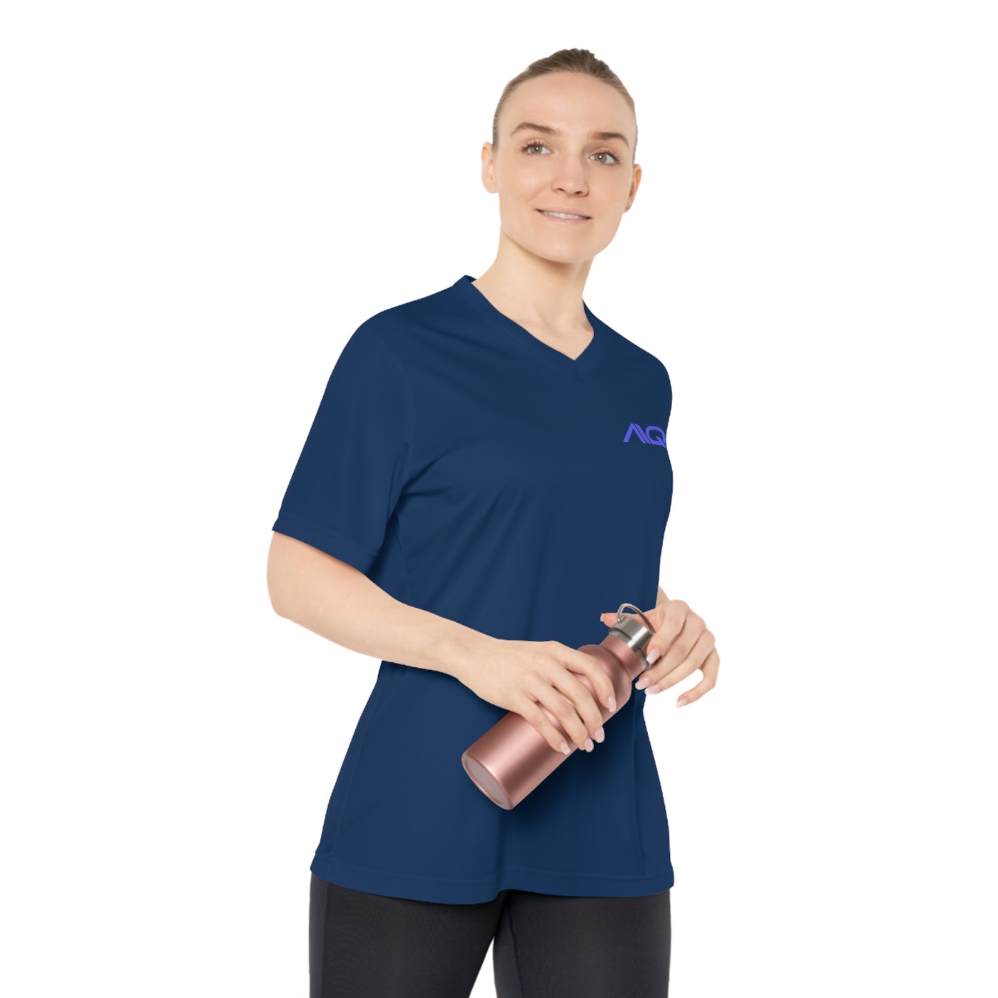 Women's AIQ Performance V-Neck T-Shirt