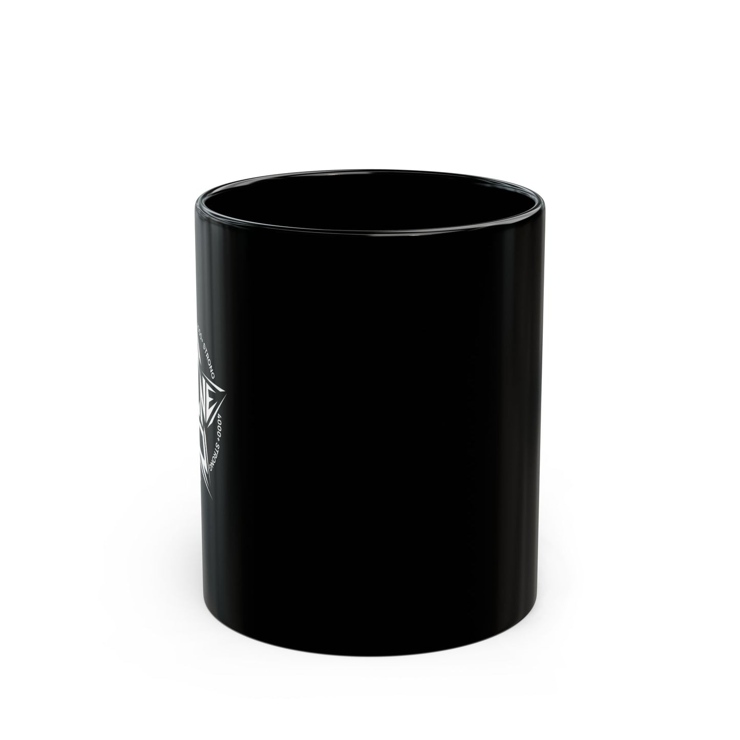 4K Team Collection - Star Logo Black Coffee Mug