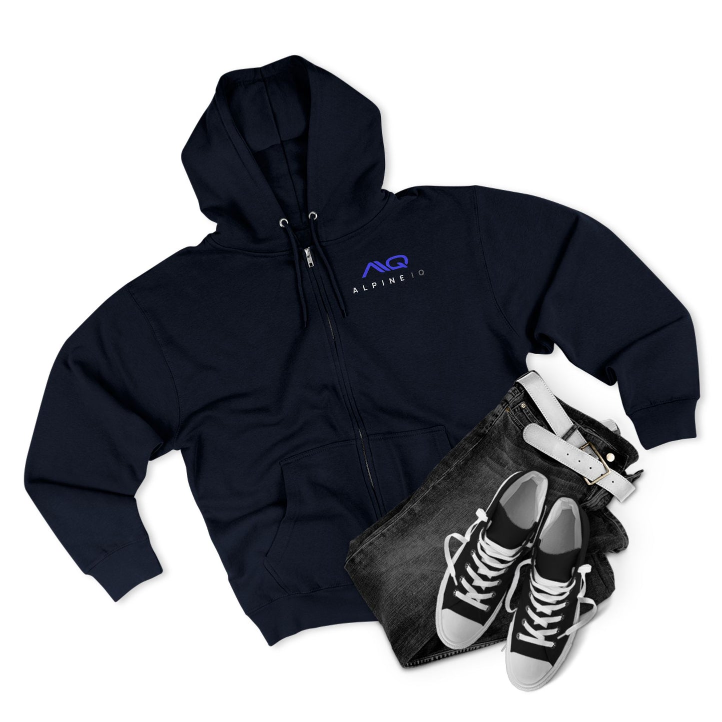 AIQ Logo 2024 Premium Full Zip Hoodie