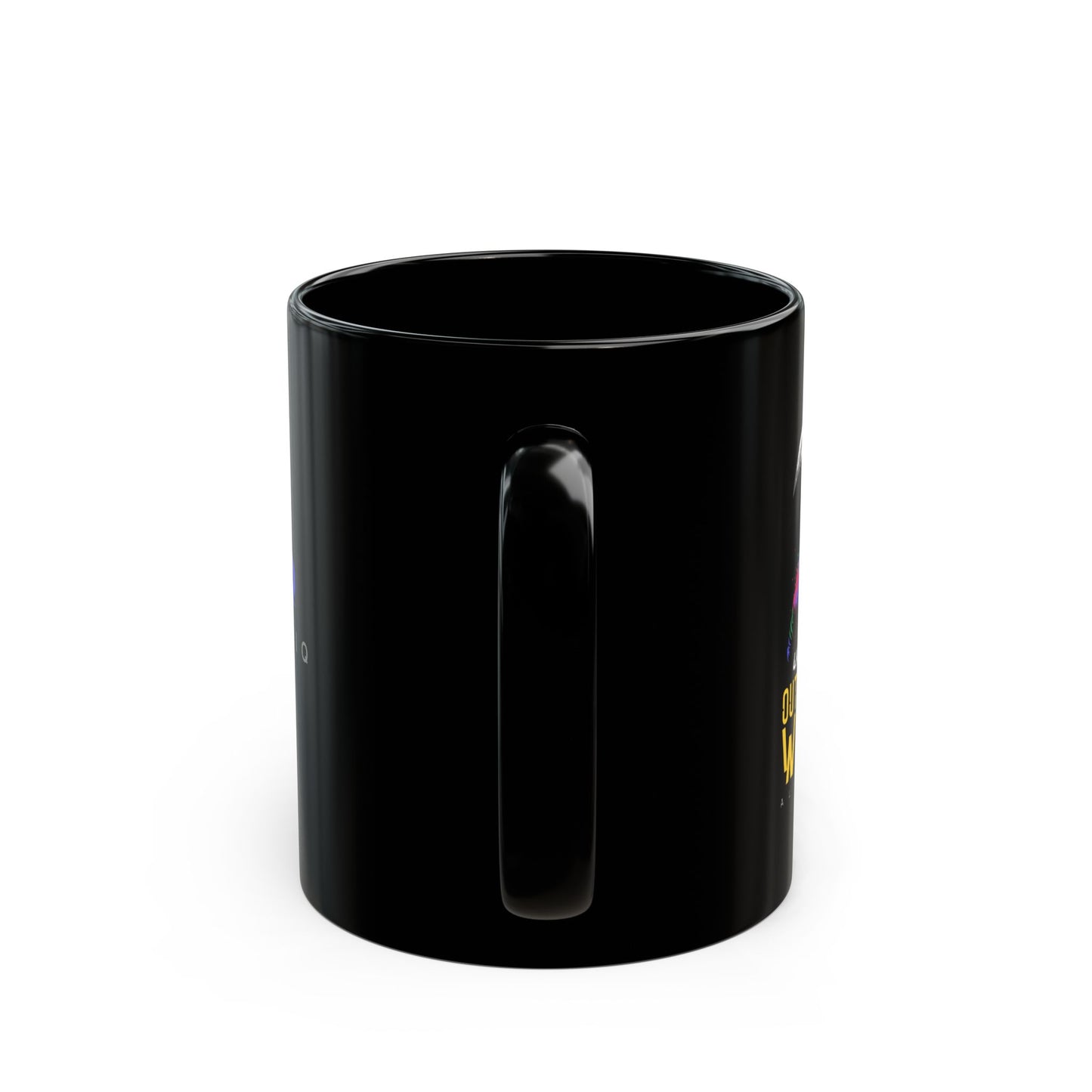 4K Team Collection - Out of This World Black Coffee Mug