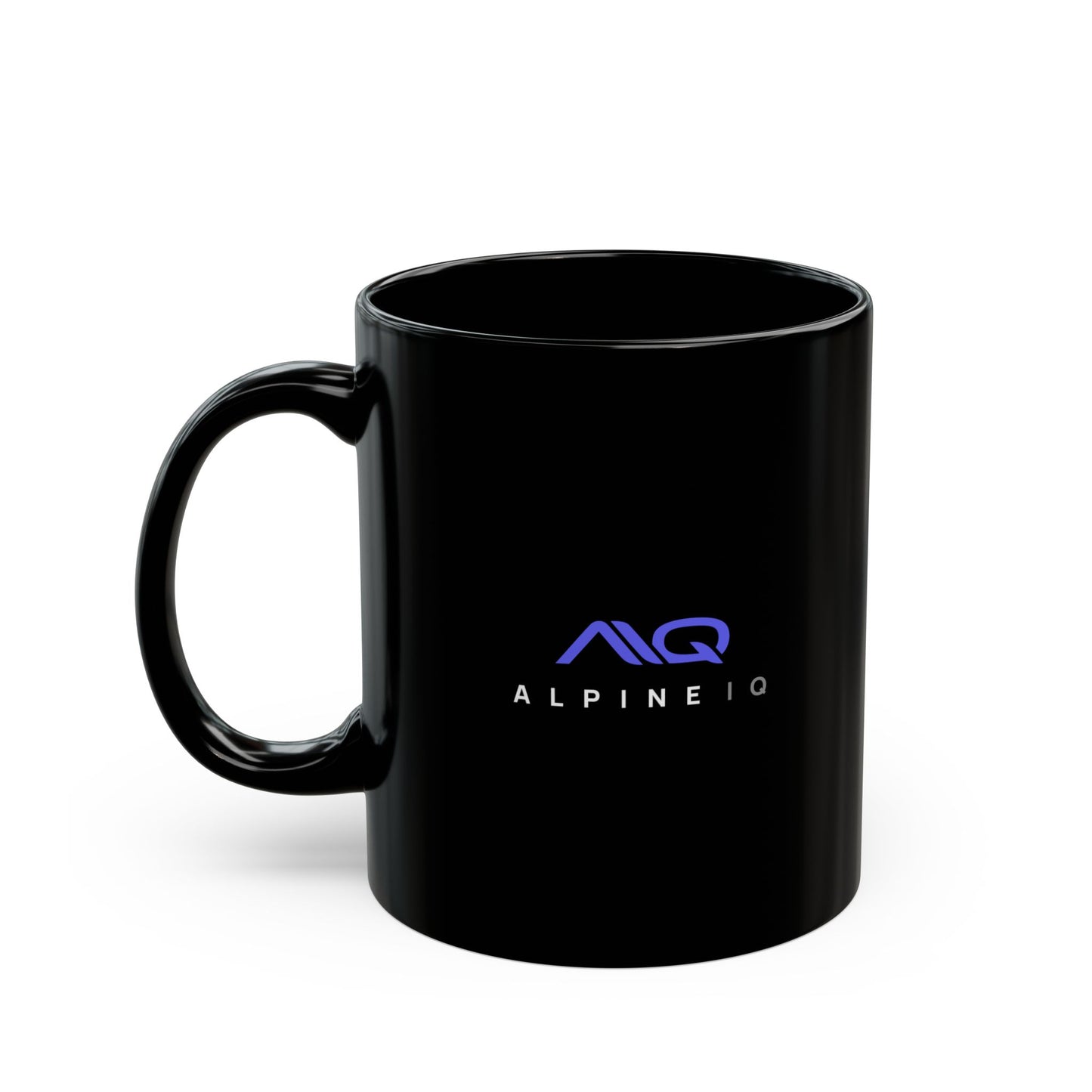 AIQ To The Moon Black Coffee Mug