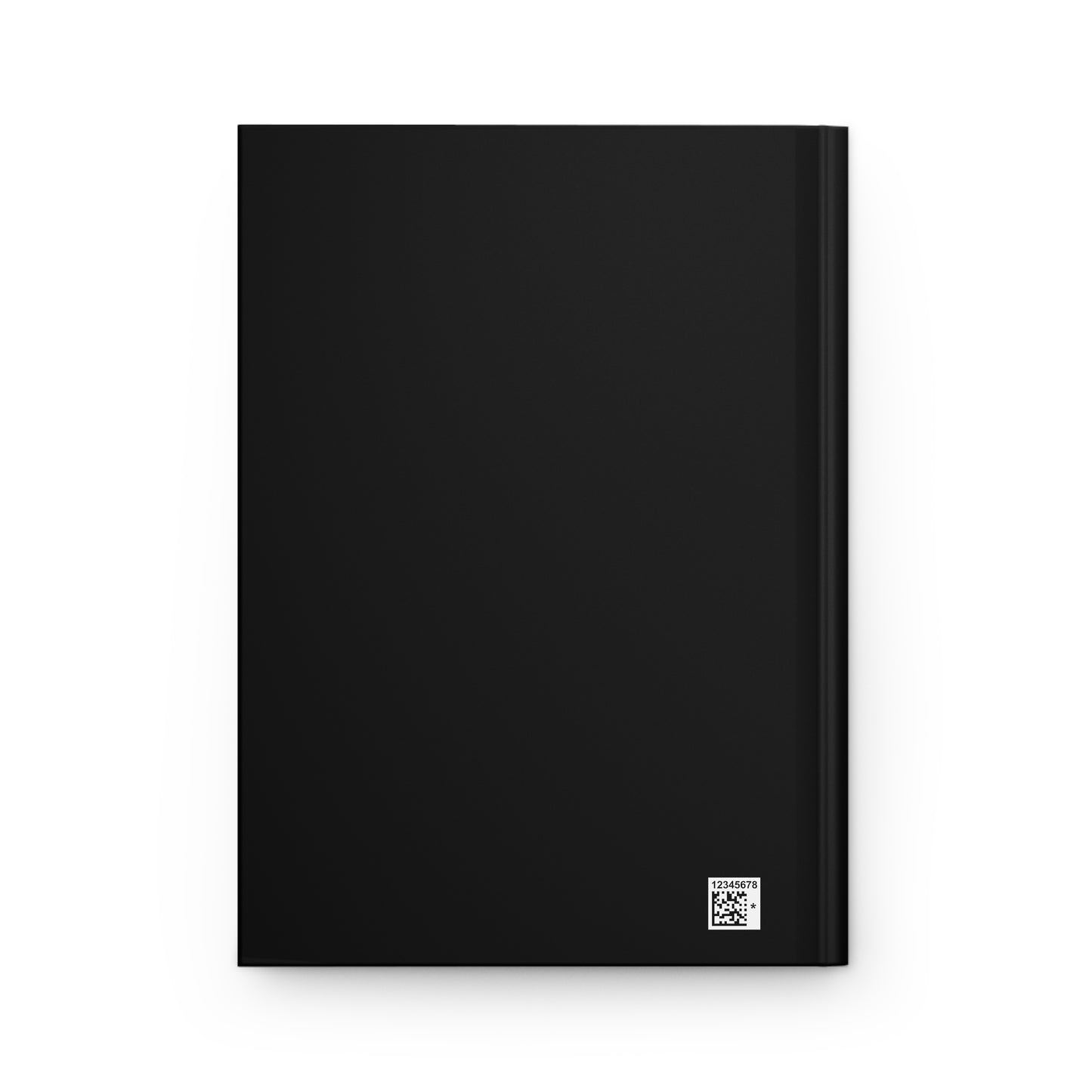 Sleek Black Hardcover Journal | Minimalist Design, Notebook, Diary, Gift for Students, Writers, Creative Minds