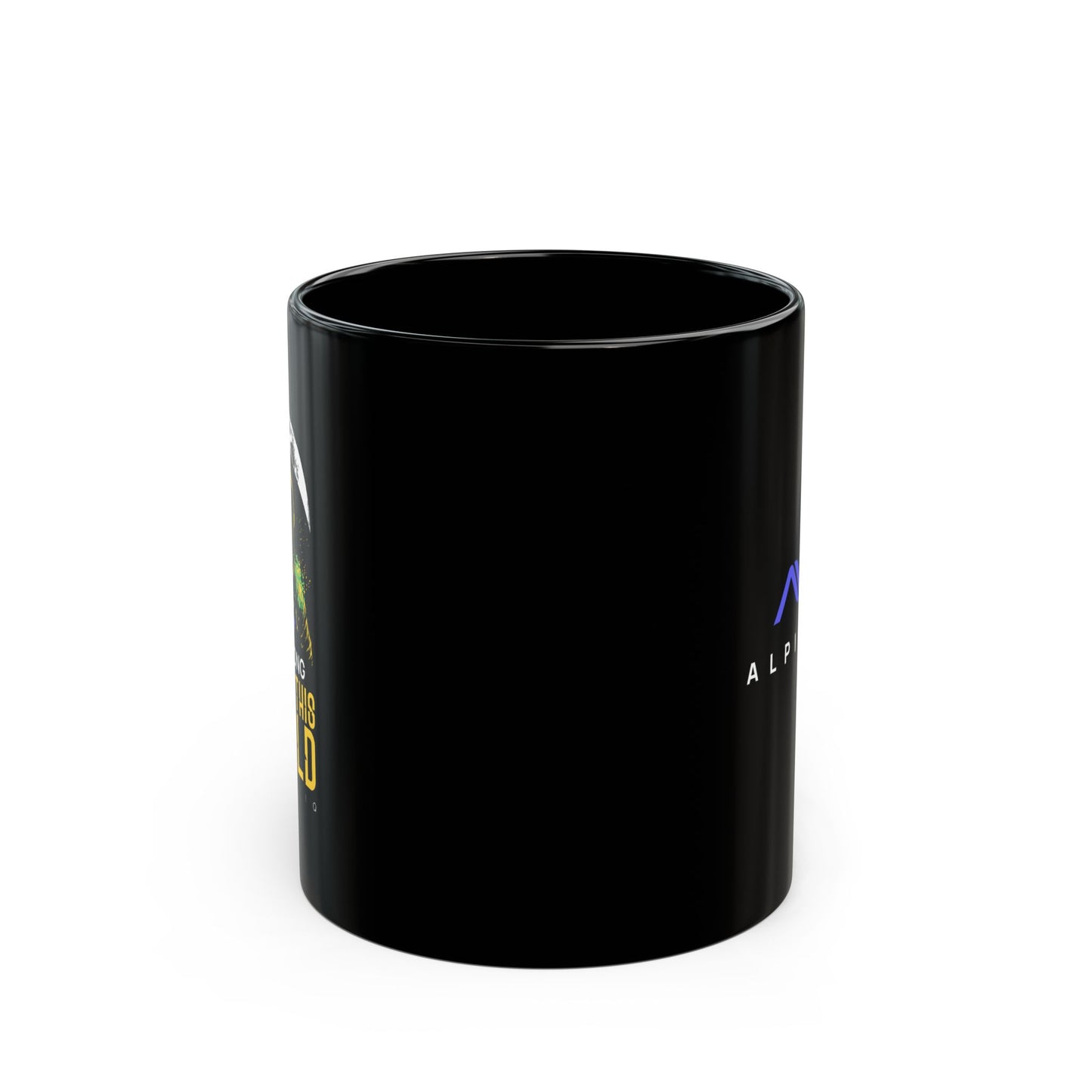 4K Team Collection - Out of This World Black Coffee Mug