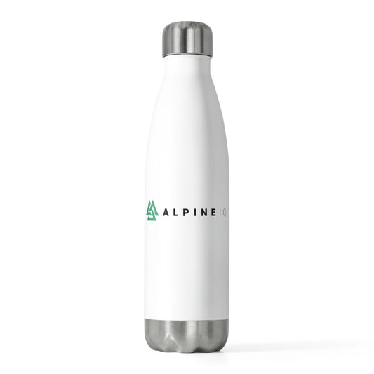 Alpine IQ White Insulated Bottle