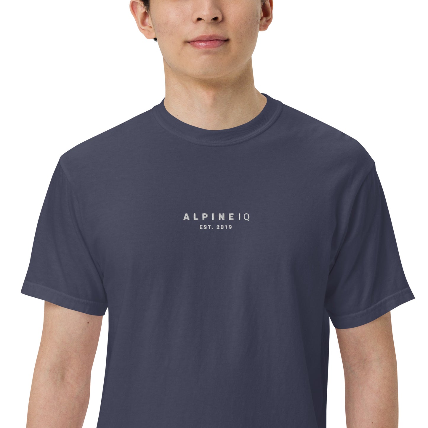Alpine IQ Embroidered T-Shirt - Heavy Weight