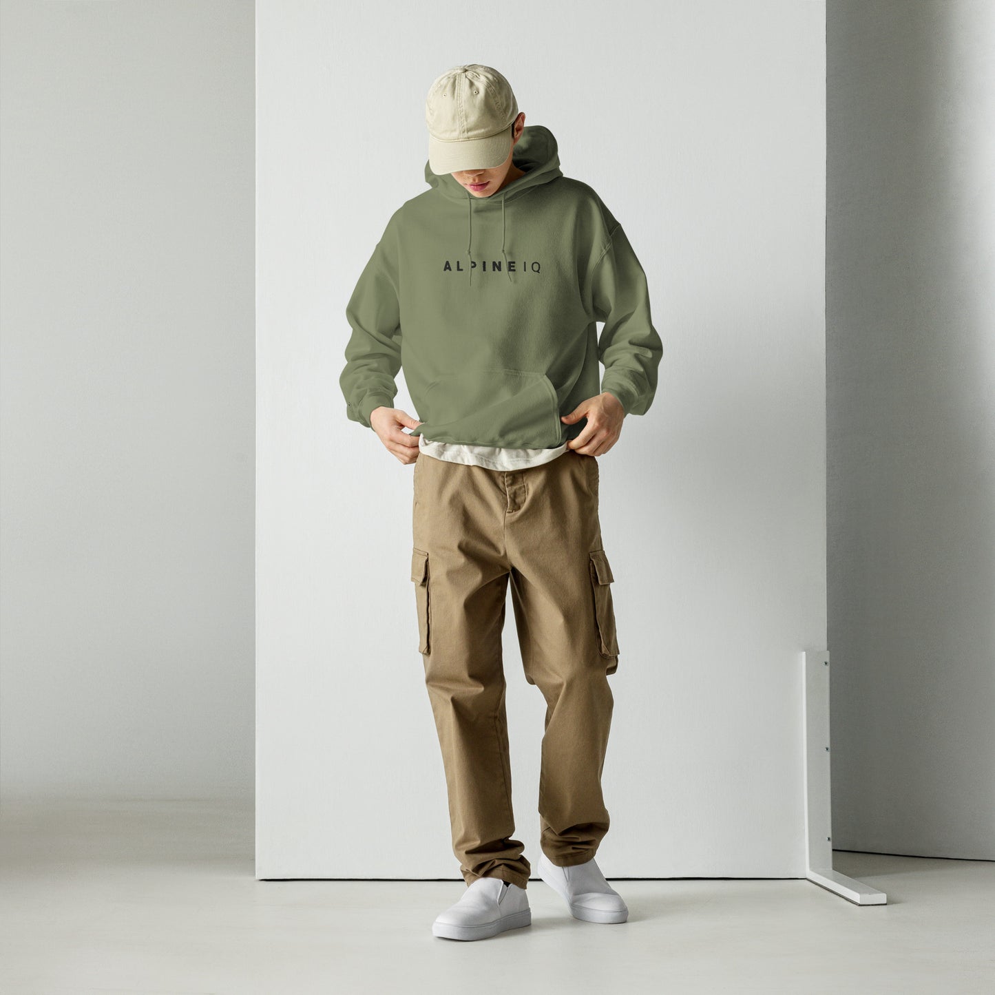 Alpine IQ Olive Hoodie