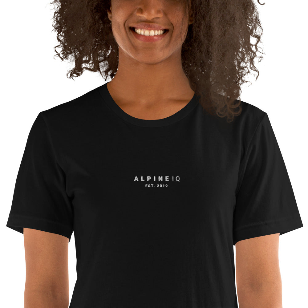 Alpine IQ Embroidered T-Shirt - Light Weight